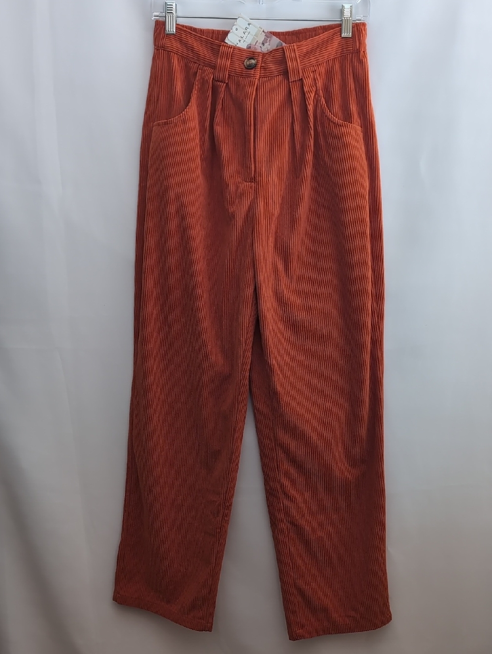 Burnt Orange Corduroy Pants